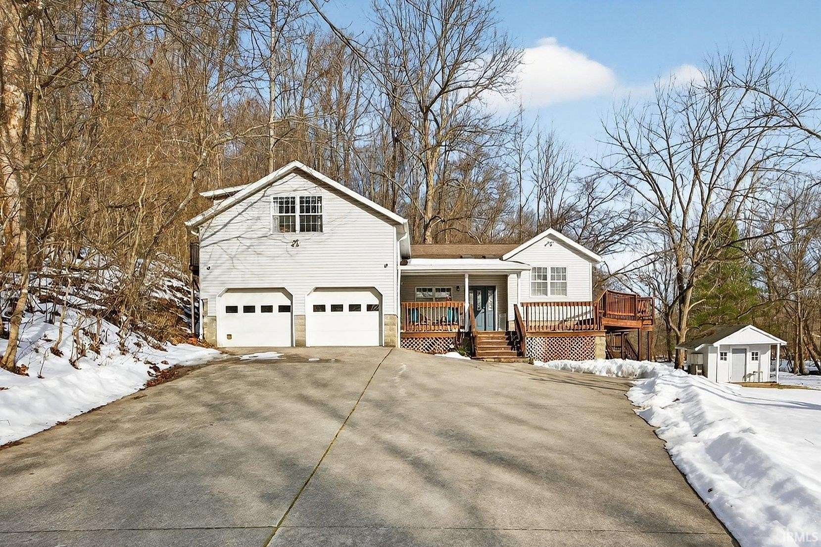 7.73 Acres of Land with Home for Sale in Bloomington, Indiana