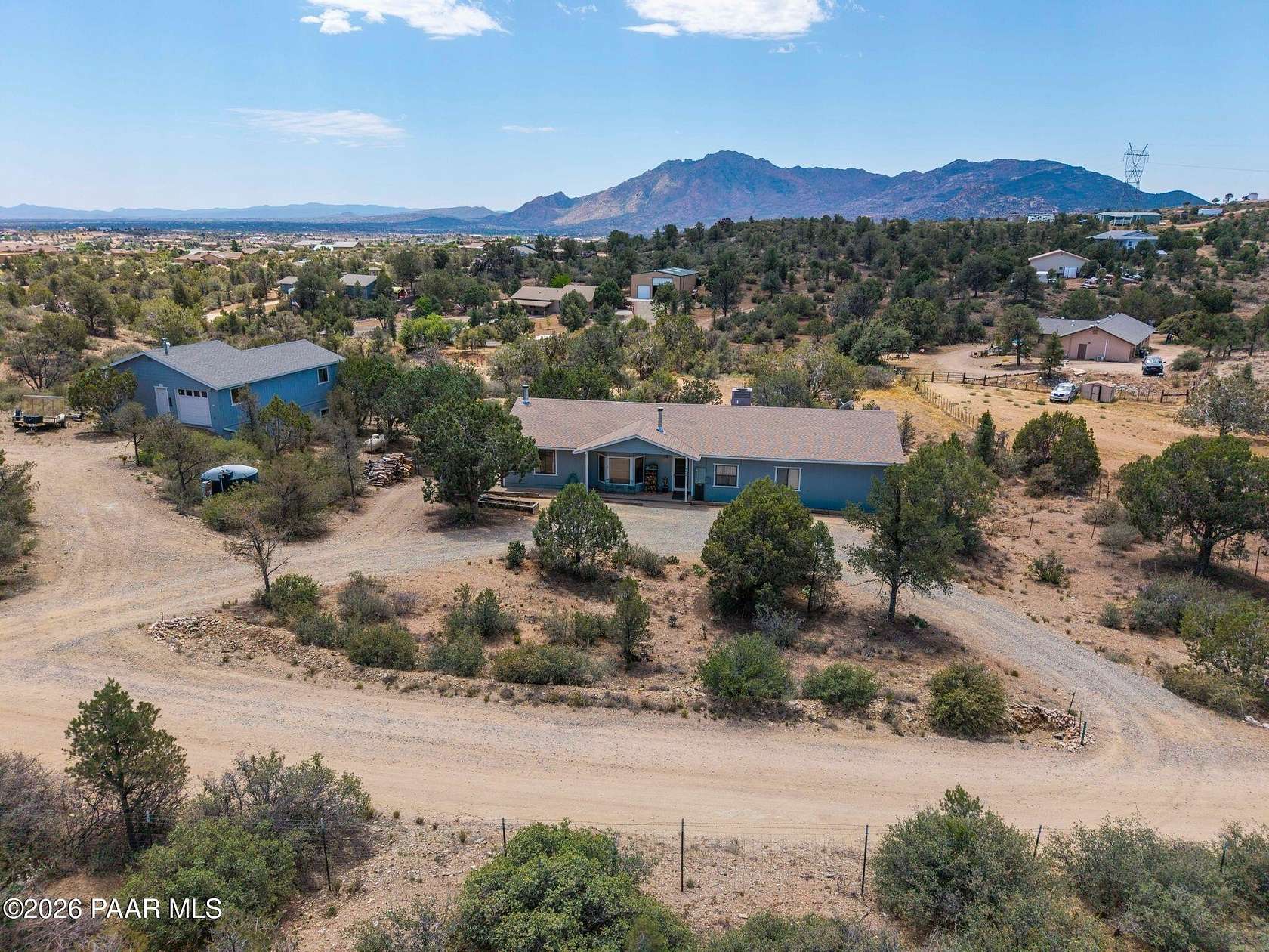 3.43 Acres of Land with Home for Sale in Prescott, Arizona