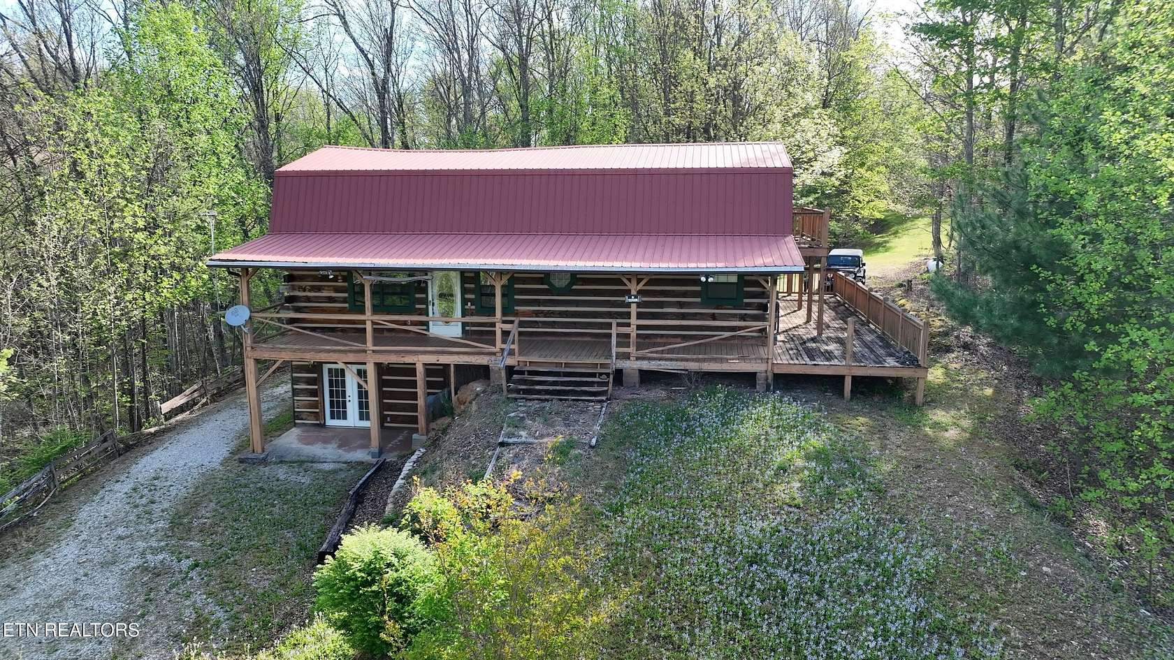2.44 Acres of Land with Home for Sale in Tellico Plains, Tennessee