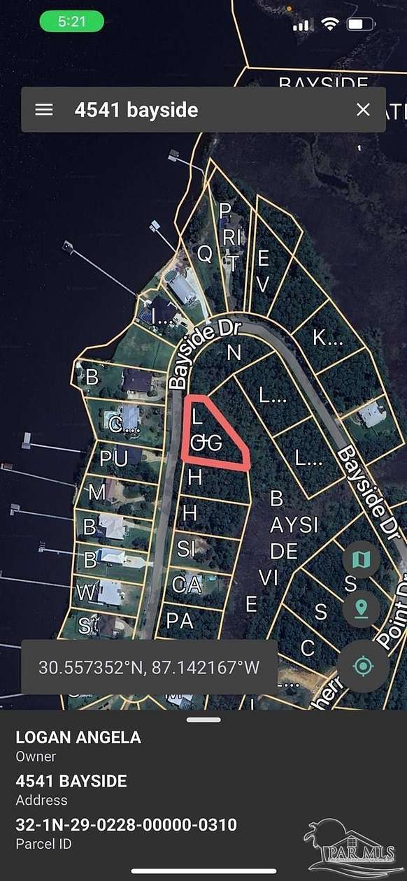 0.5 Acres of Residential Land for Sale in Milton, Florida