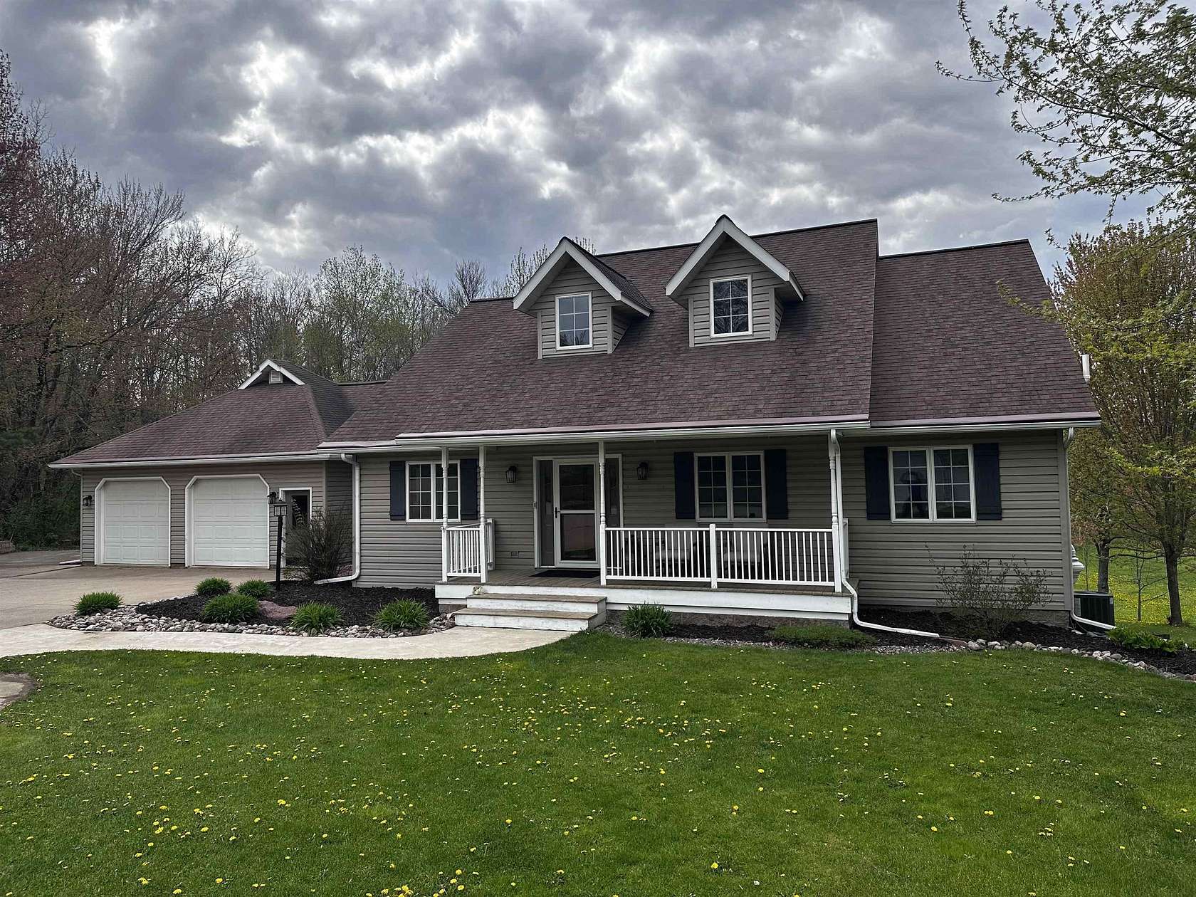 8.89 Acres of Land with Home for Sale in Marathon City, Wisconsin
