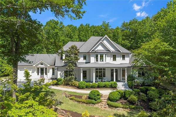 10.2 Acres of Recreational Land with Home for Sale in Roswell, Georgia