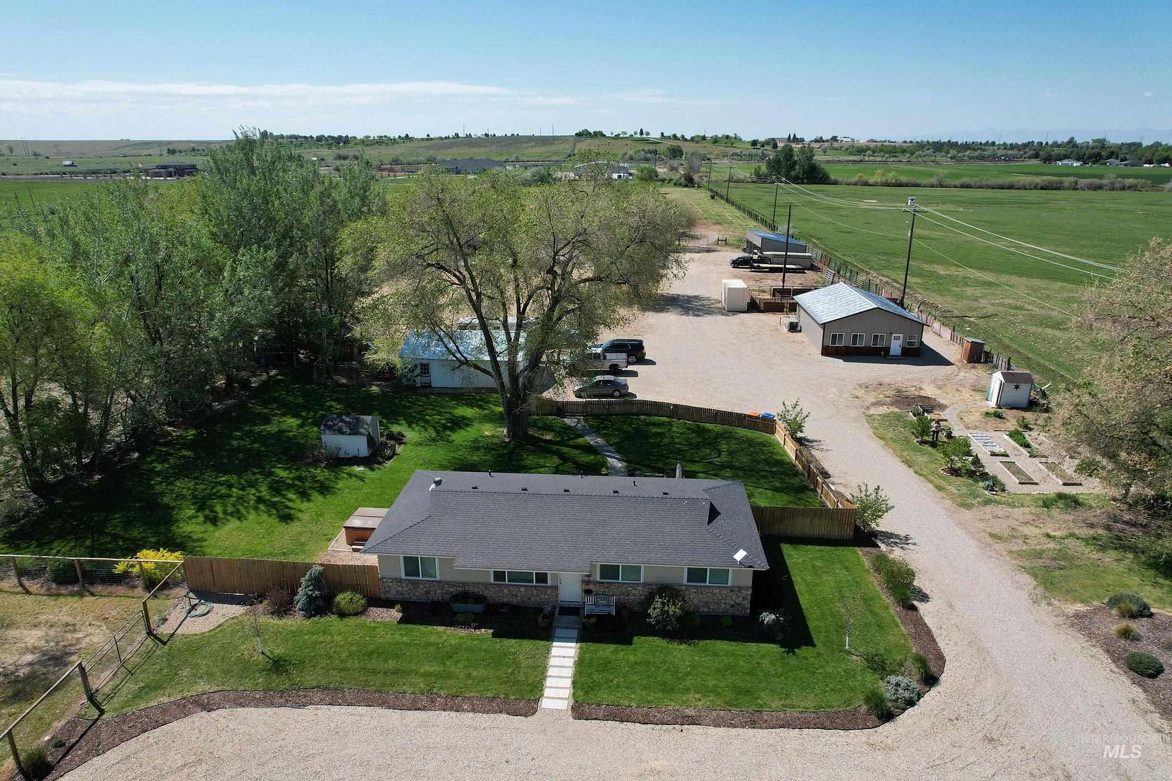 10 Acres of Land with Home for Sale in Kuna, Idaho