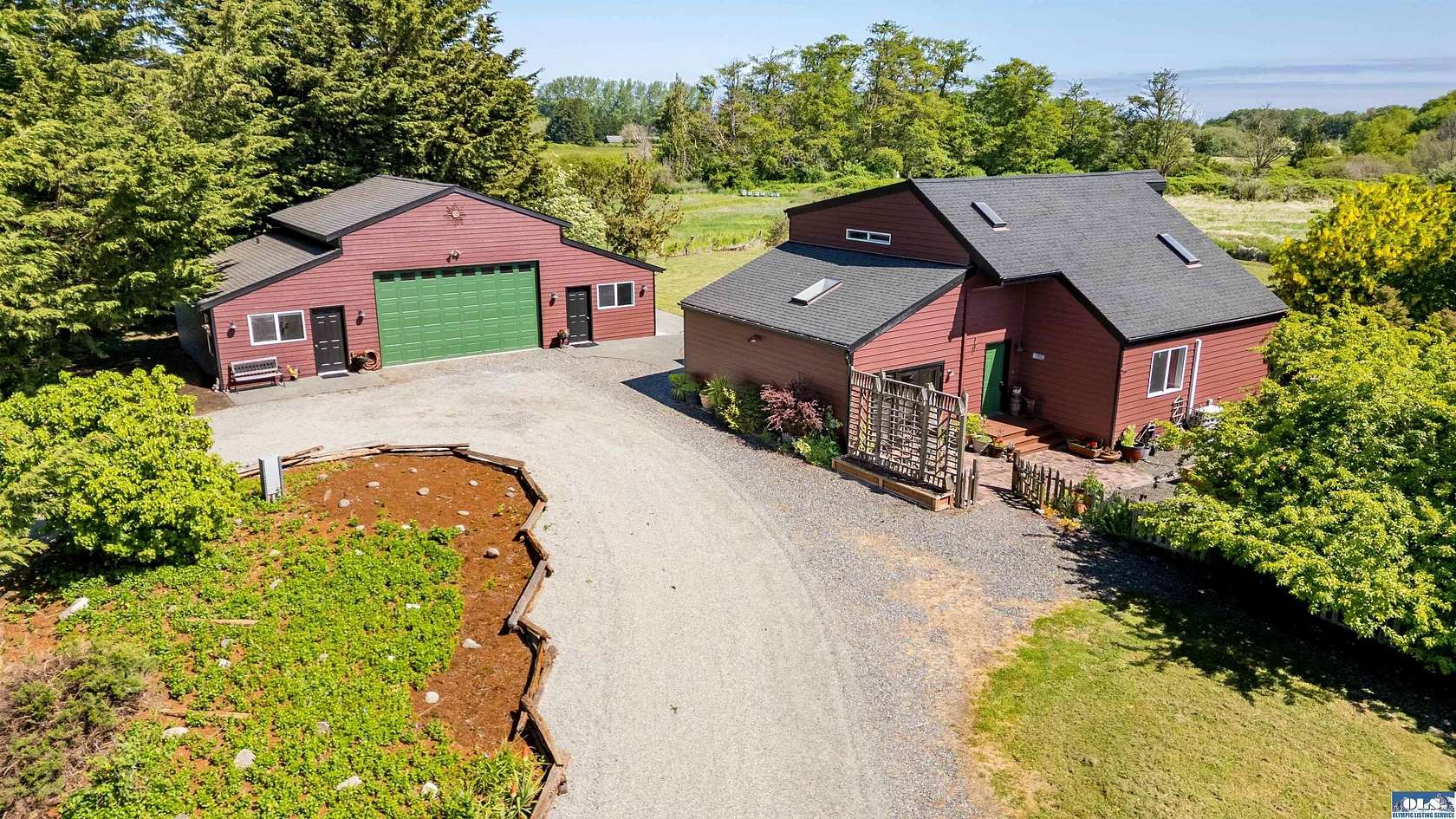 5 Acres of Land with Home for Sale in Sequim, Washington