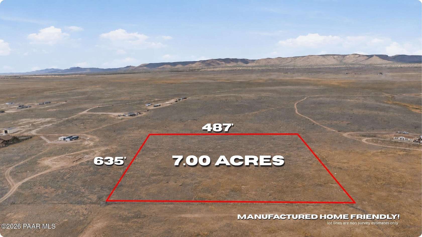 7 Acres of Agricultural Land for Sale in Paulden, Arizona