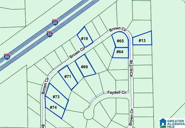 4 Acres of Land for Sale in Woodstock, Alabama