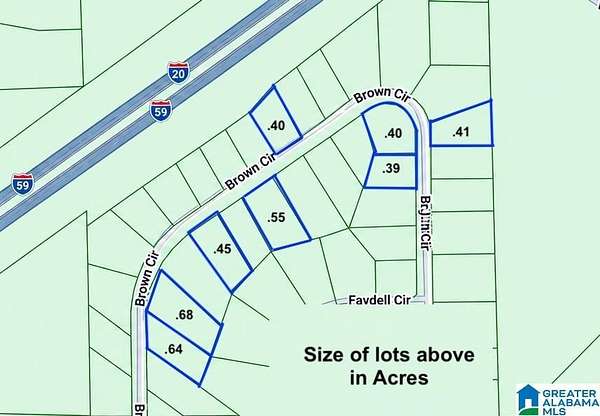 4 Acres of Land for Sale in Woodstock, Alabama