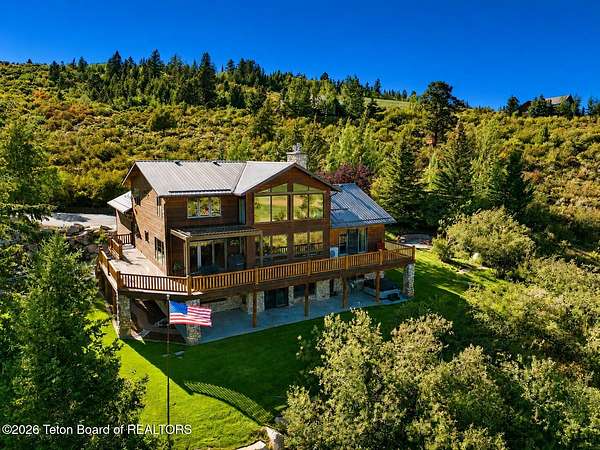 3.7 Acres of Land with Home for Sale in Driggs, Idaho