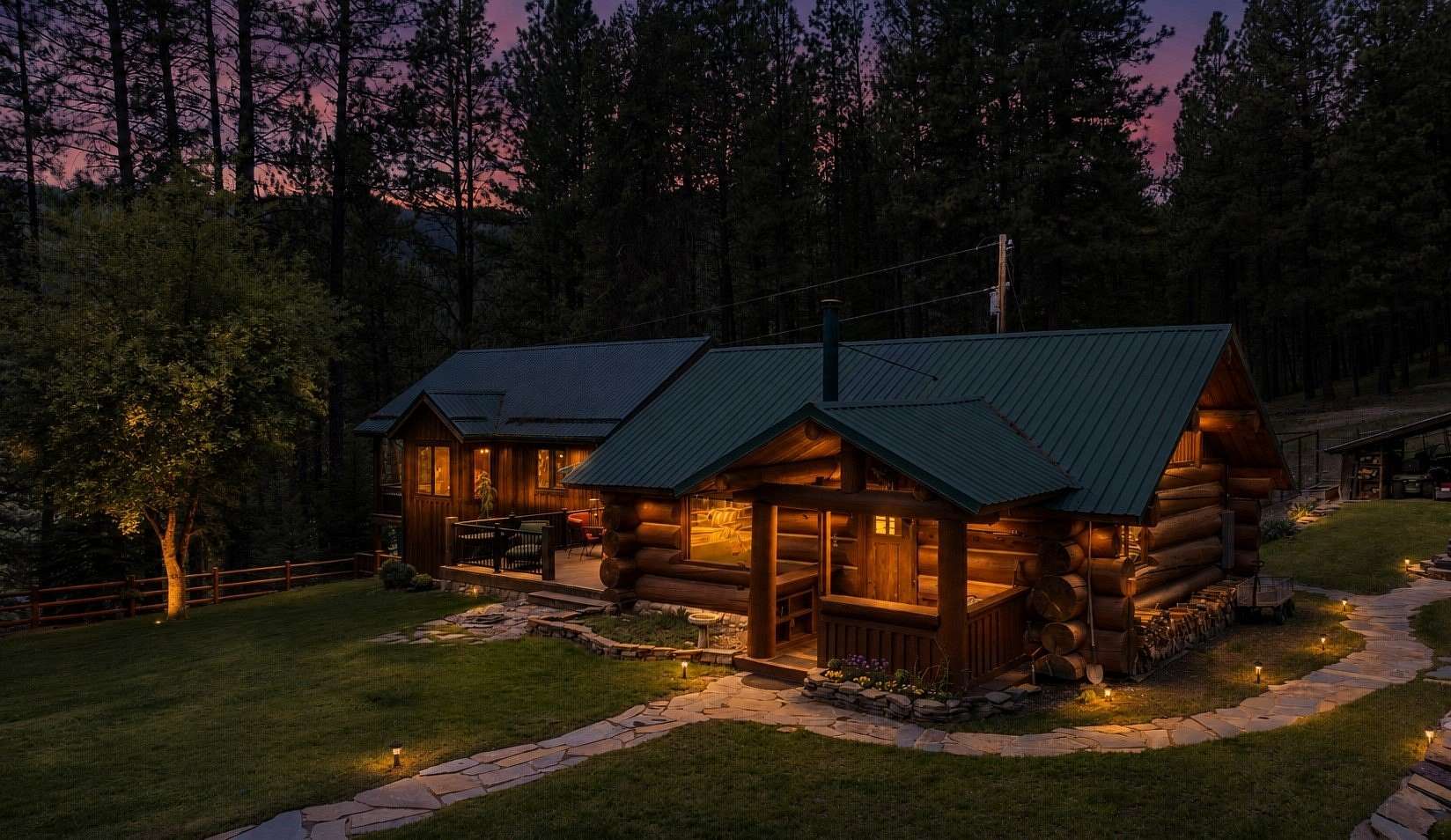 39.9 Acres of Land with Home for Sale in Alberton, Montana