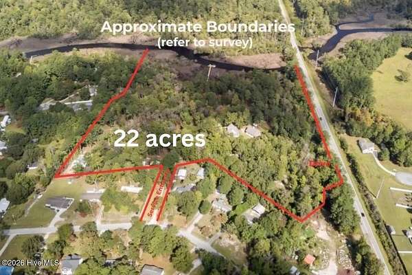 21.9 Acres of Improved Land for Sale in Swansboro, North Carolina