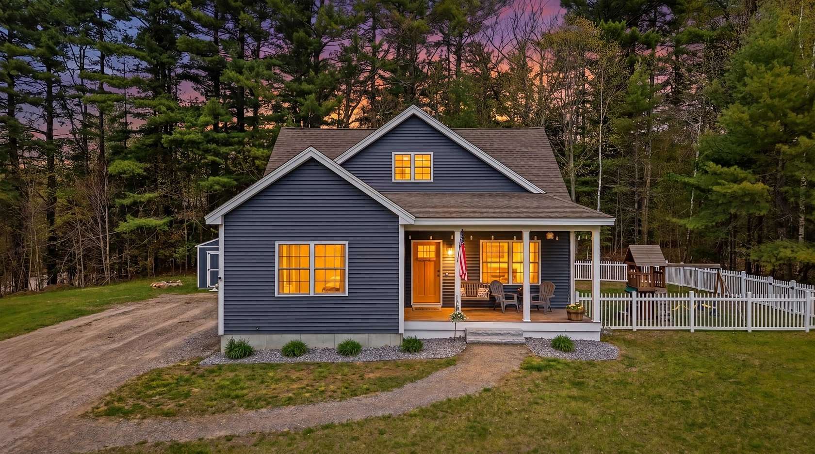 2 Acres of Land with Home for Sale in New Boston, New Hampshire