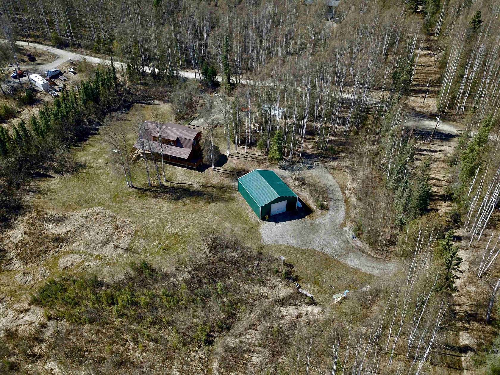 7 Acres of Land with Home for Sale in Fairbanks, Alaska