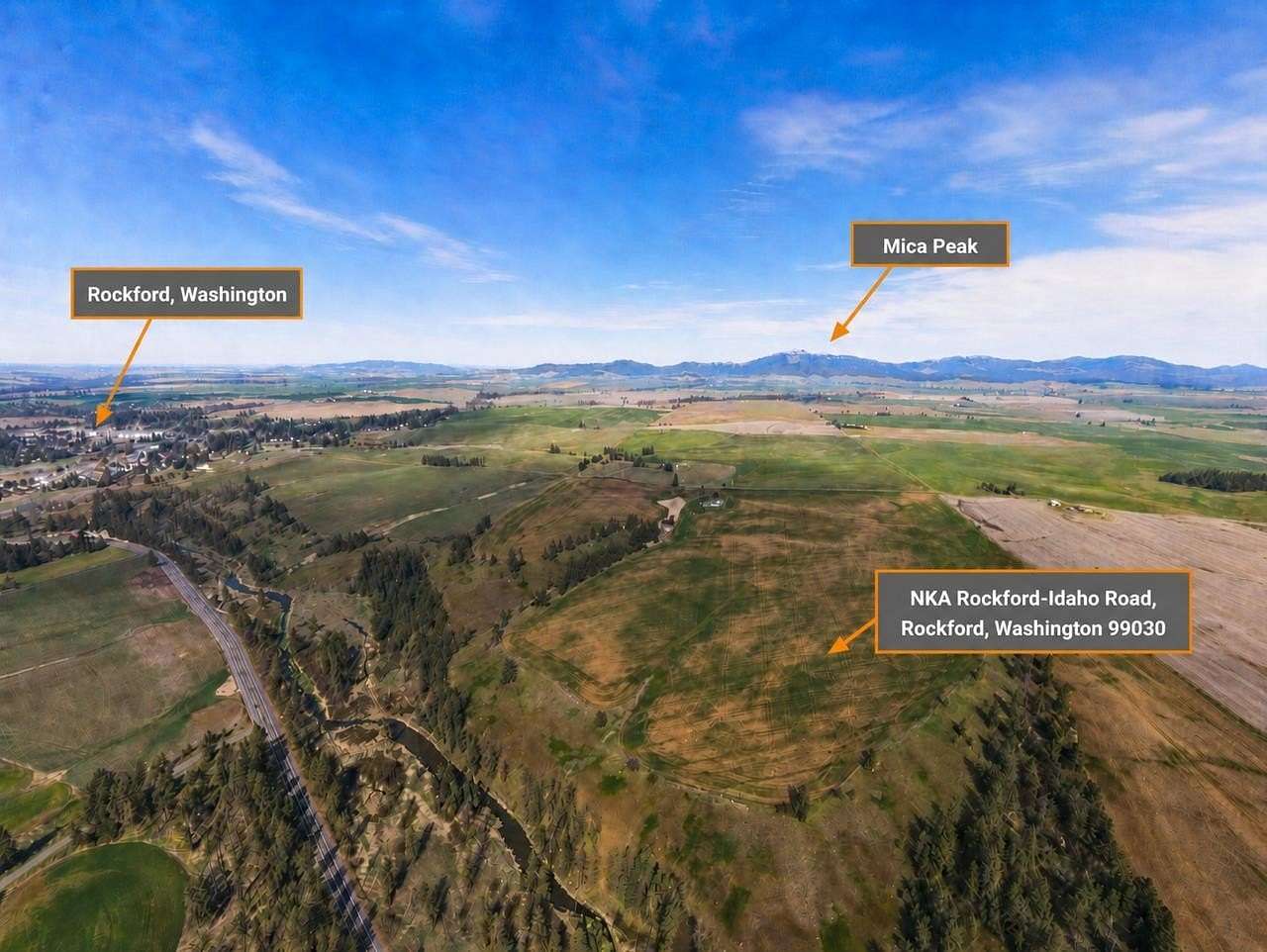 157 Acres of Recreational & Residential Land for Sale in Rockford, Washington
