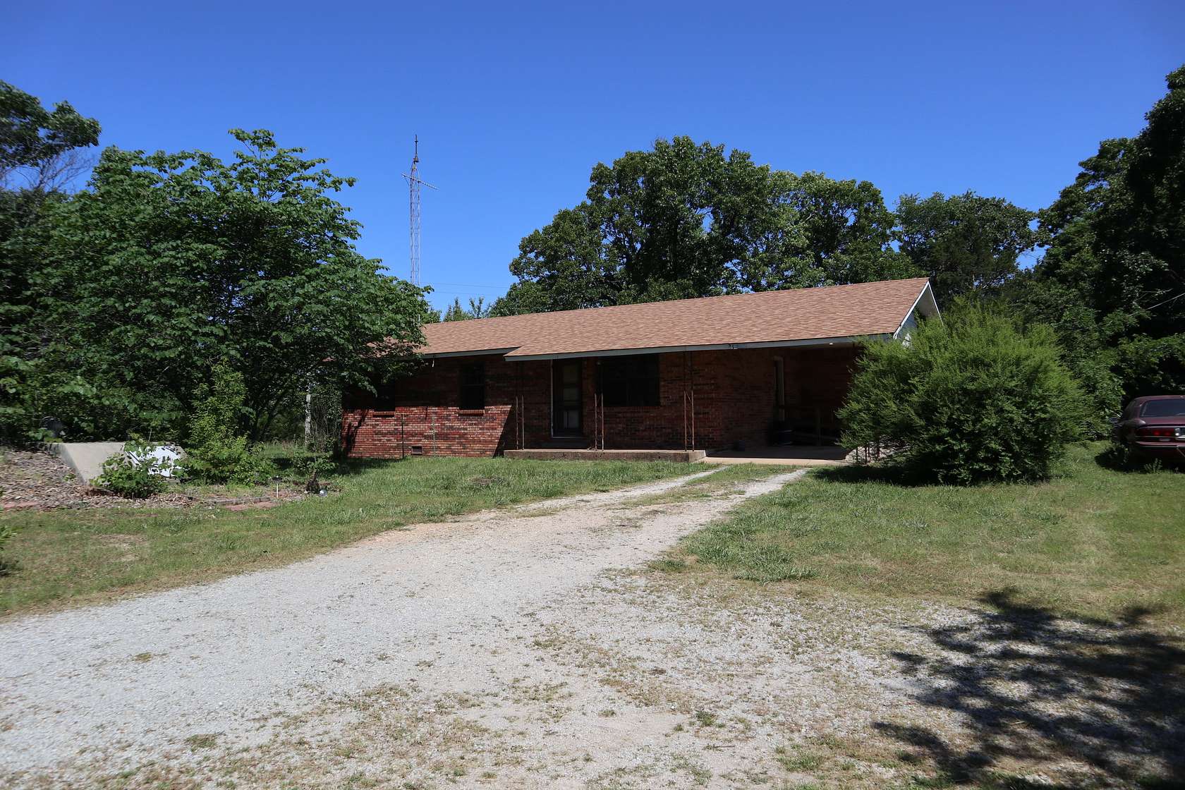 26.7 Acres of Recreational Land with Home for Sale in Viola, Arkansas