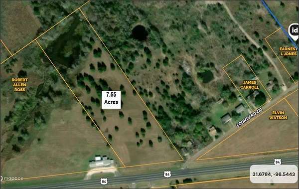 7.55 Acres of Mixed-Use Land for Sale in Mexia, Texas