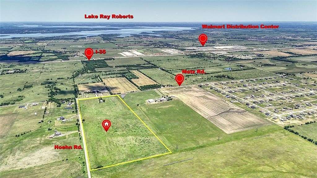 55.3 Acres of Land for Sale in Sanger, Texas