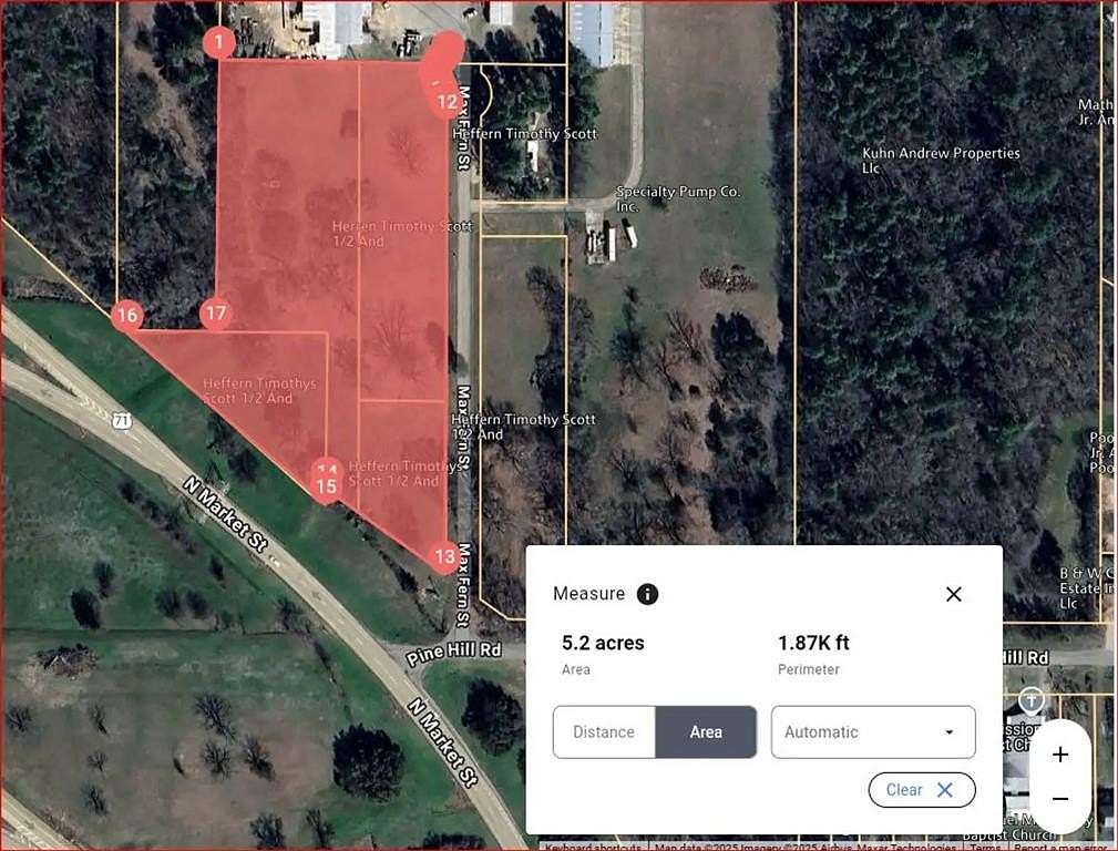 5.2 Acres of Land for Sale in Shreveport, Louisiana