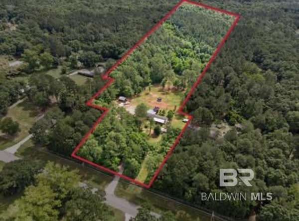 24.2 Acres of Recreational & Residential Land for Sale in Robertsdale, Alabama