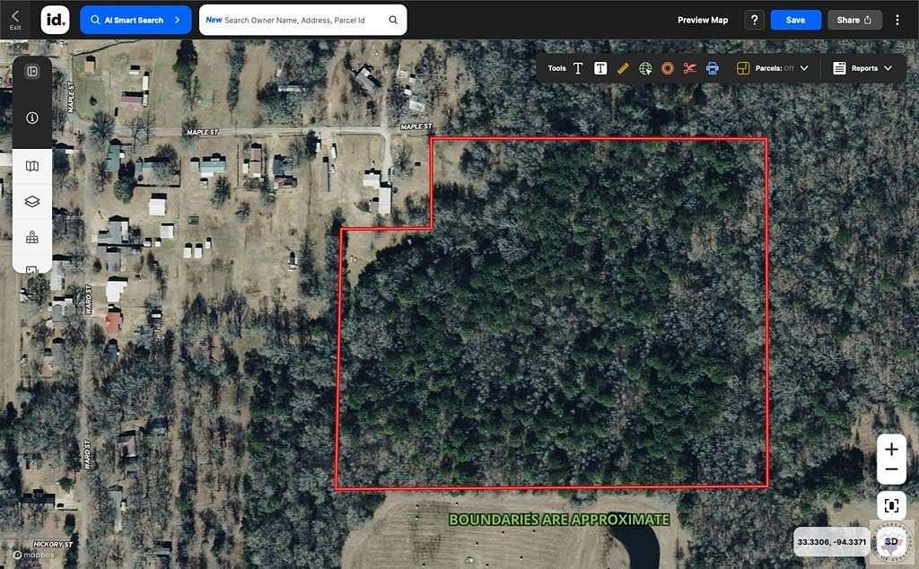 23.4 Acres of Land for Sale in Maud, Texas