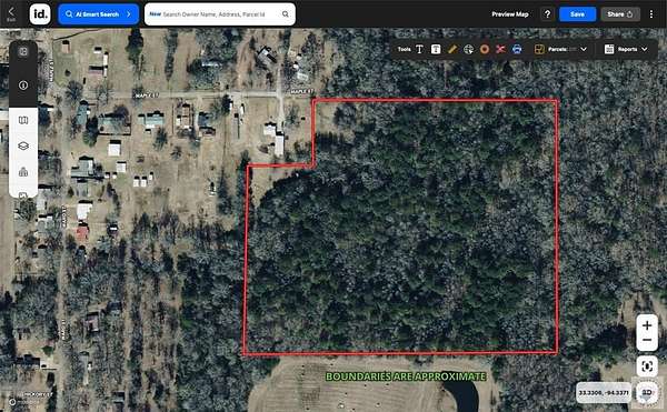 23.4 Acres of Land for Sale in Maud, Texas