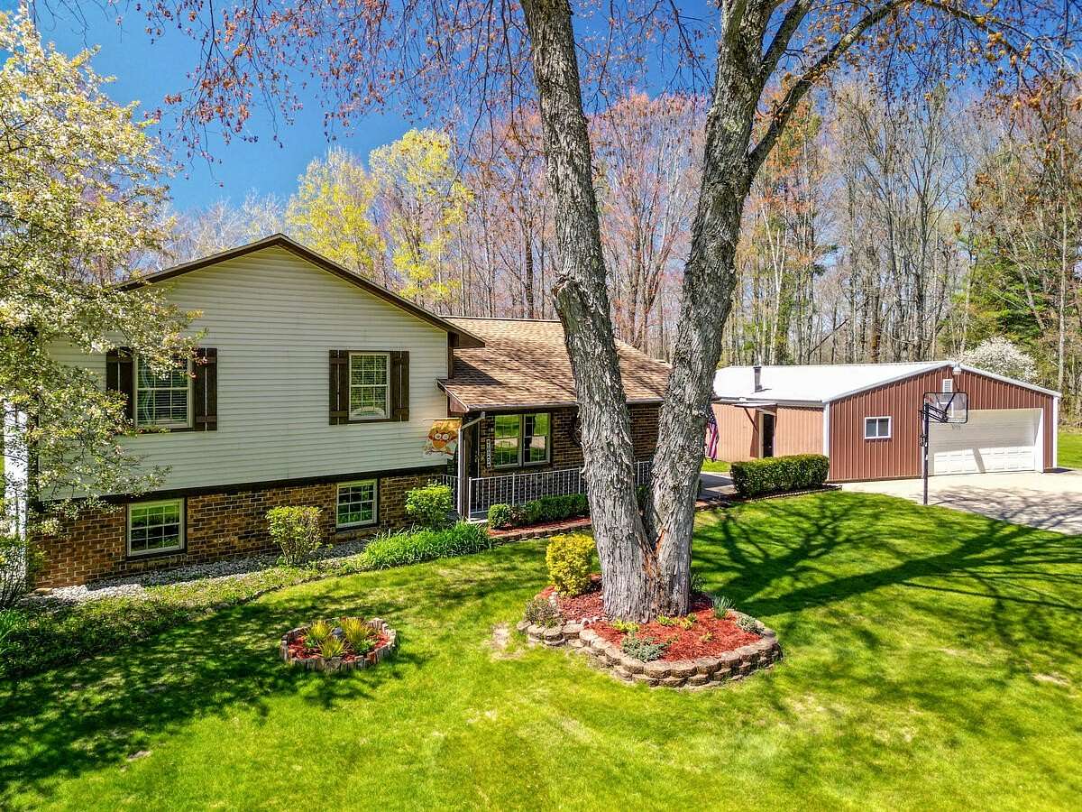 40.2 Acres of Recreational Land with Home for Sale in Bitely, Michigan