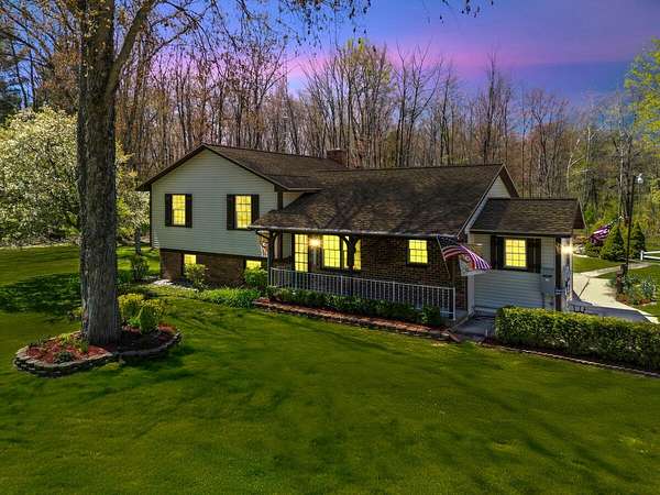 40.2 Acres of Recreational Land with Home for Sale in Bitely, Michigan