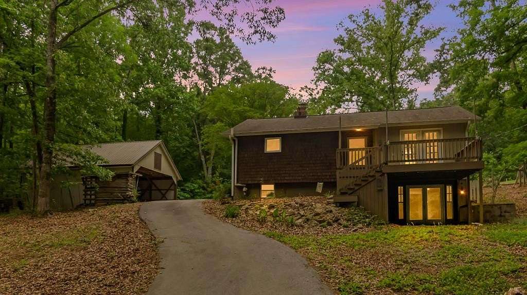 9.16 Acres of Land with Home for Sale in Due West, South Carolina