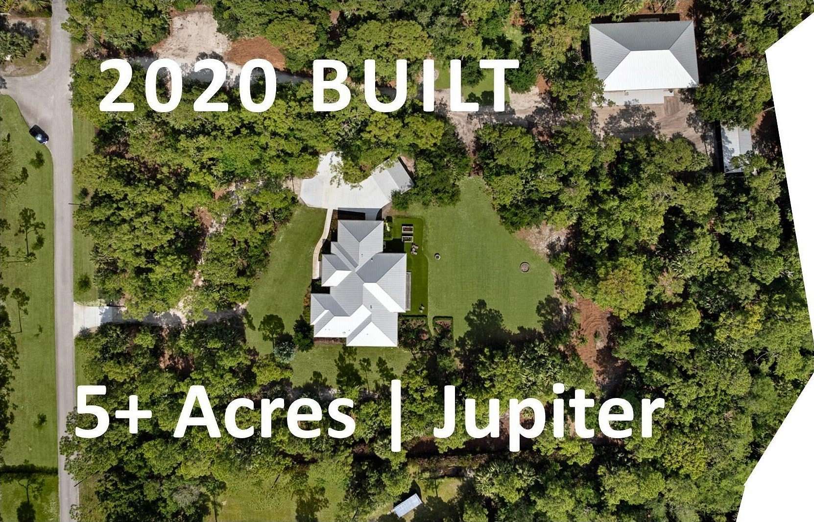 5 Acres of Land with Home for Sale in Jupiter, Florida
