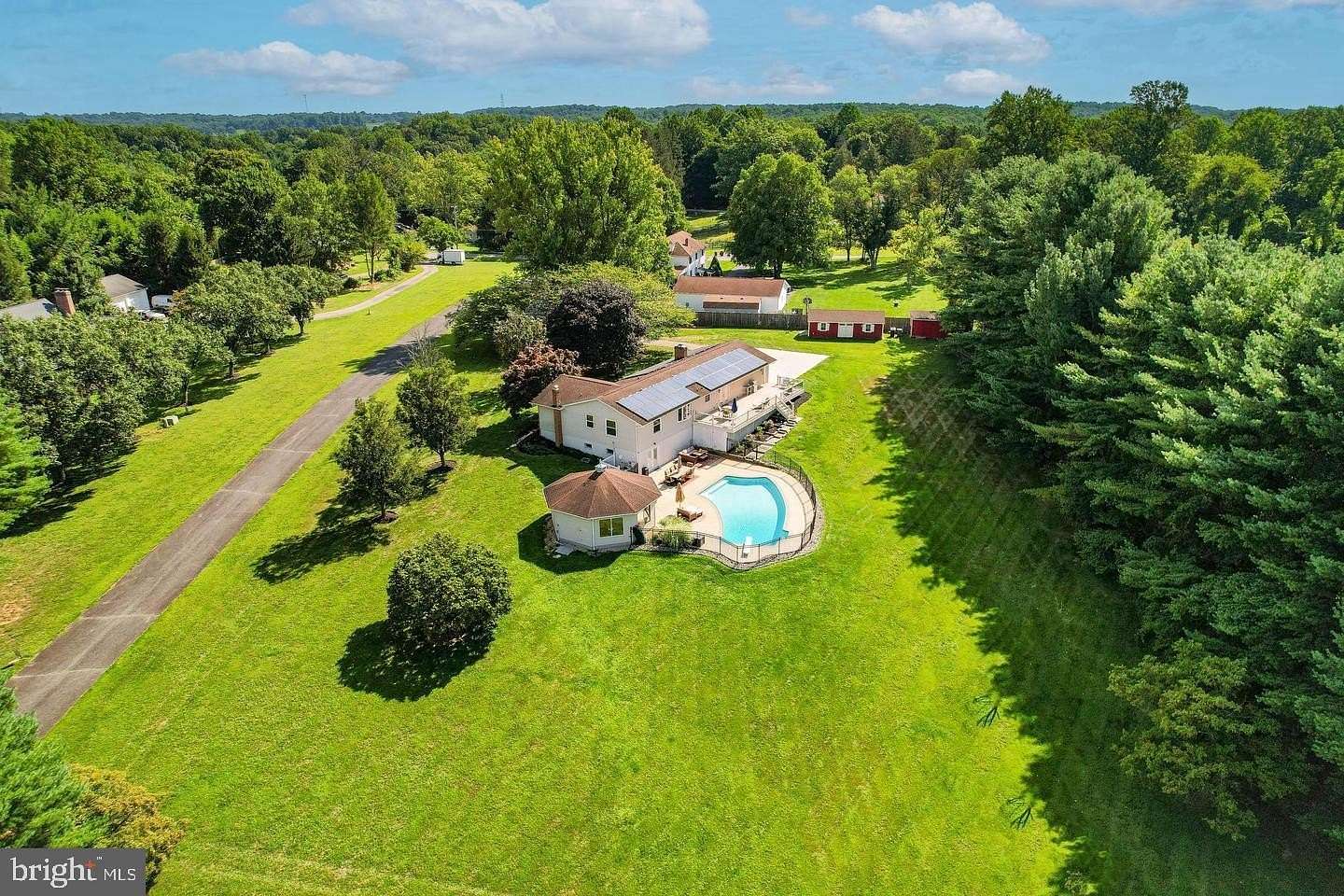 1.54 Acres of Land with Home for Sale in Windsor Mill, Maryland