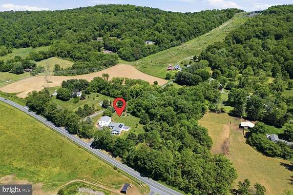 5 Acres of Land with Home for Sale in Jefferson, Maryland