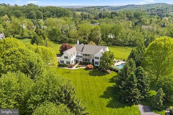 2 Acres of Land with Home for Sale in Malvern, Pennsylvania