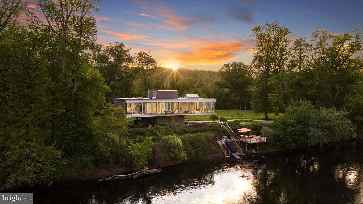 8.17 Acres of Land with Home for Sale in New Hope, Pennsylvania