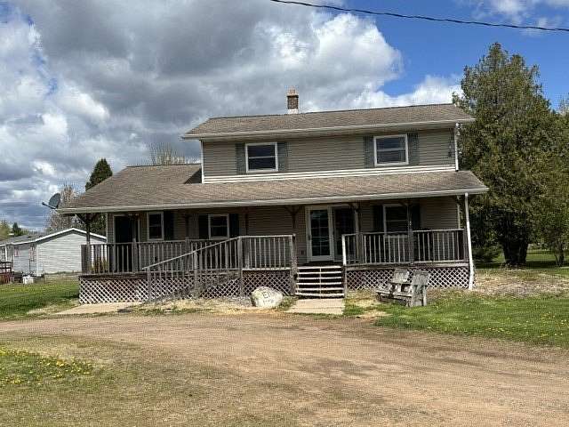 5 Acres of Land with Home for Auction in Medford, Wisconsin