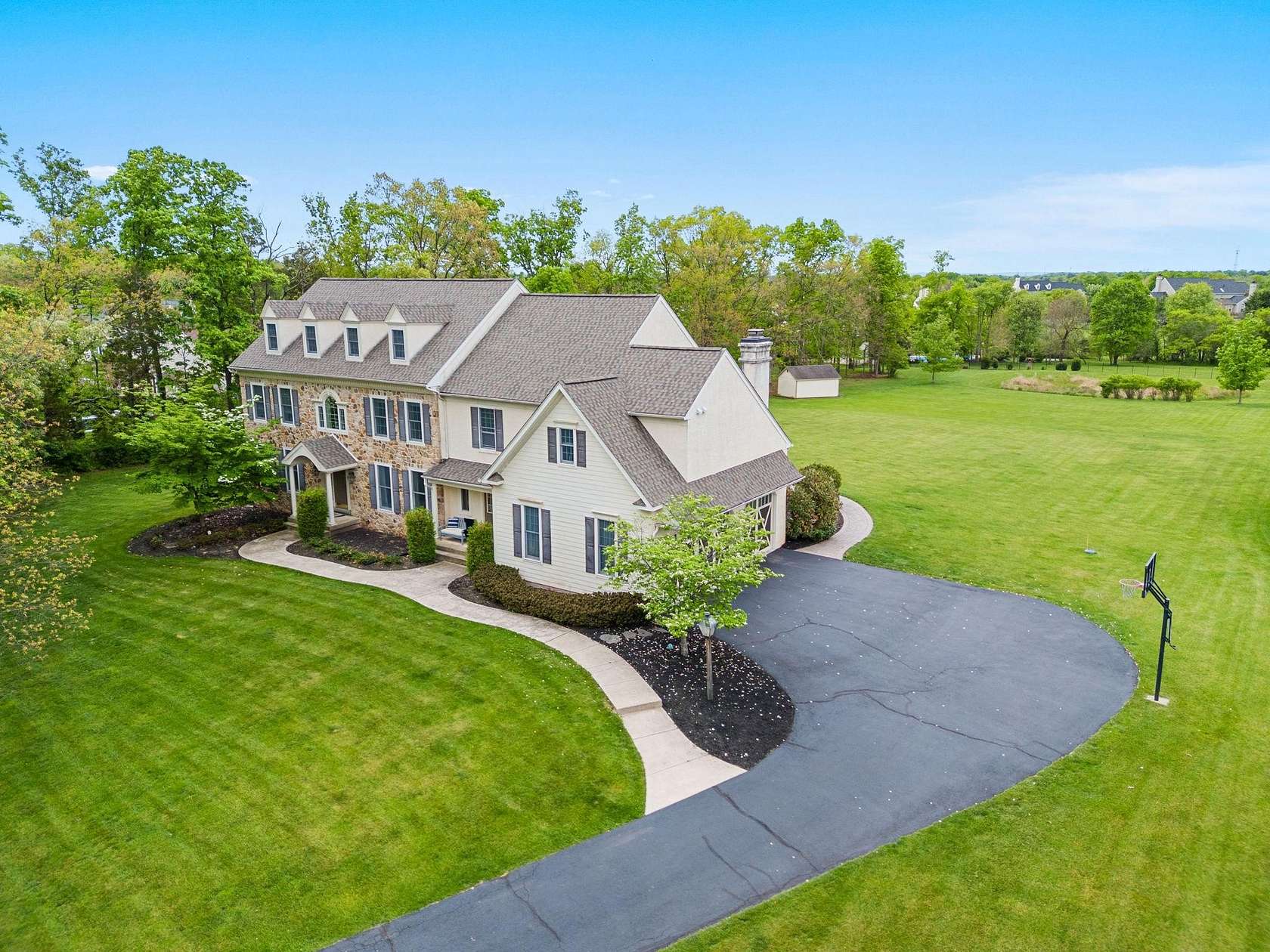 1.84 Acres of Land with Home for Sale in Schwenksville, Pennsylvania