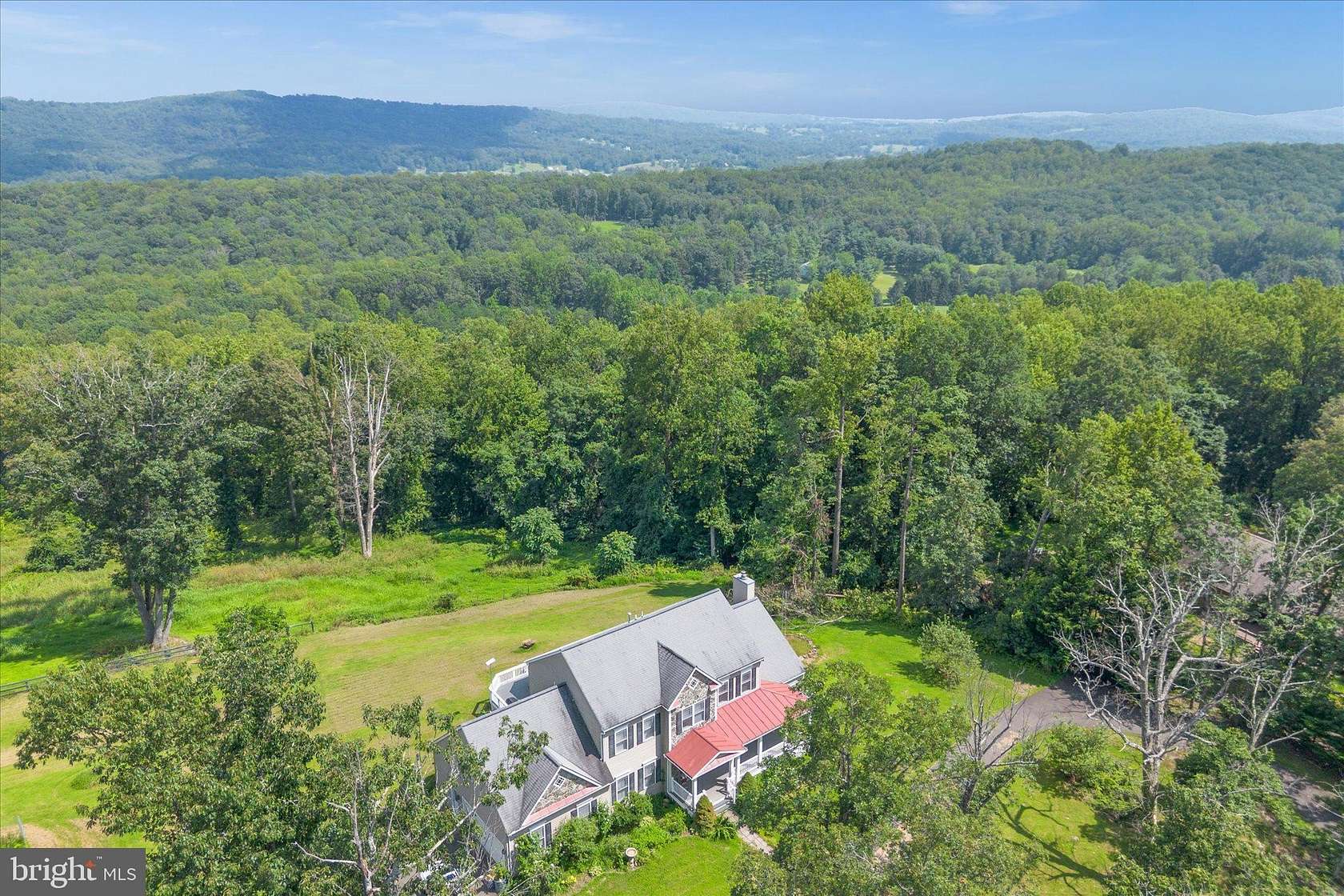 7.59 Acres of Land with Home for Sale in Marshall, Virginia