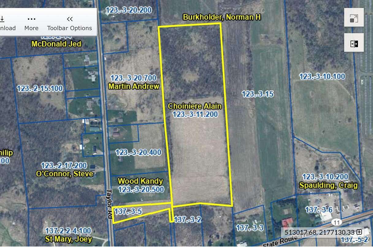 20.4 Acres of Agricultural Land for Sale in North Bangor, New York