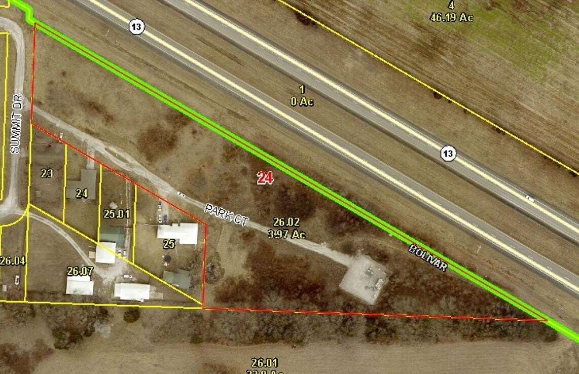 3.32 Acres of Residential Land for Sale in Bolivar, Missouri