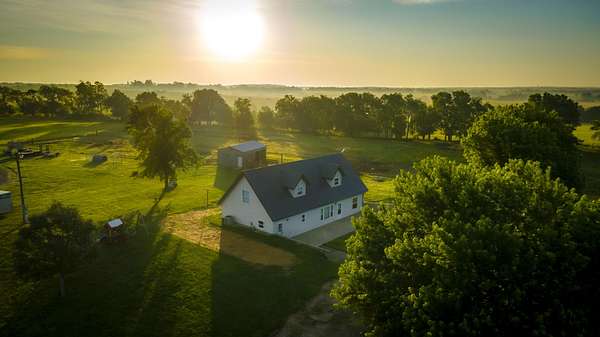 43 Acres of Land with Home for Sale in Miller, Missouri