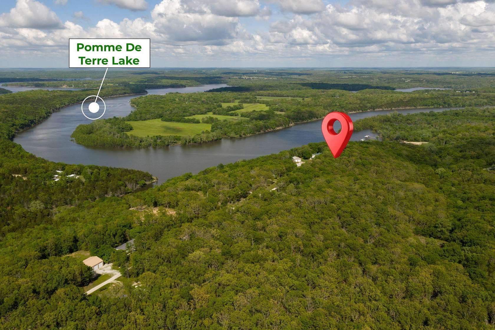 3.4 Acres of Residential Land for Sale in Flemington, Missouri