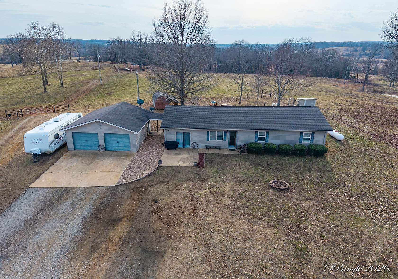 28.8 Acres of Land with Home for Sale in West Plains, Missouri