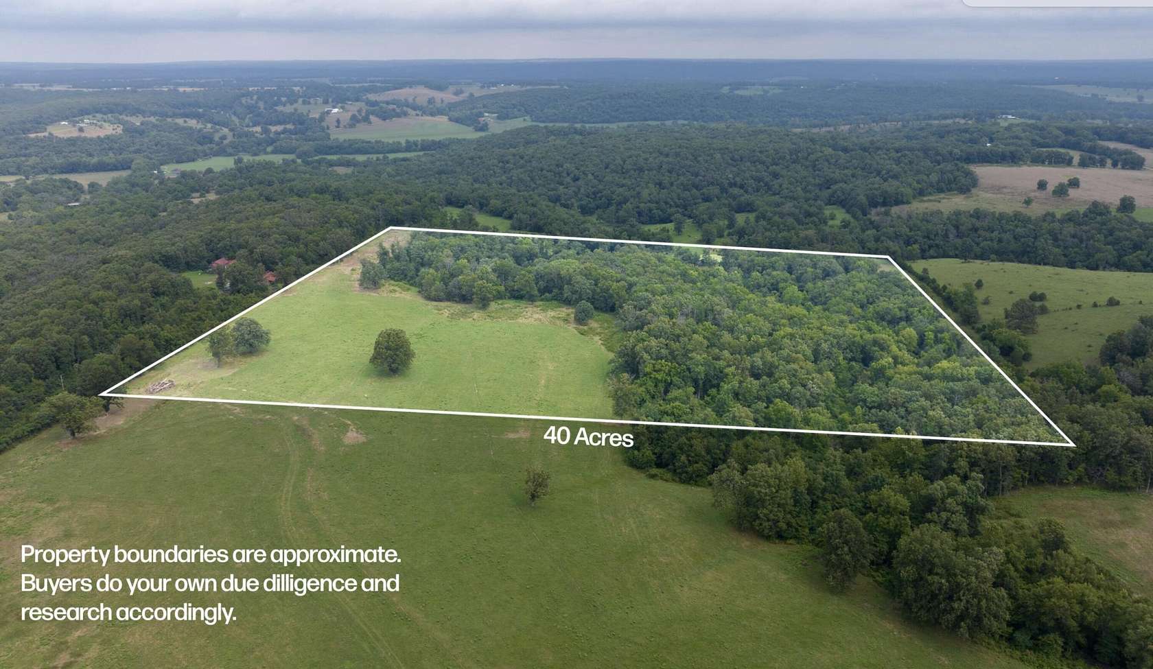 40 Acres of Land for Sale in Mansfield, Missouri