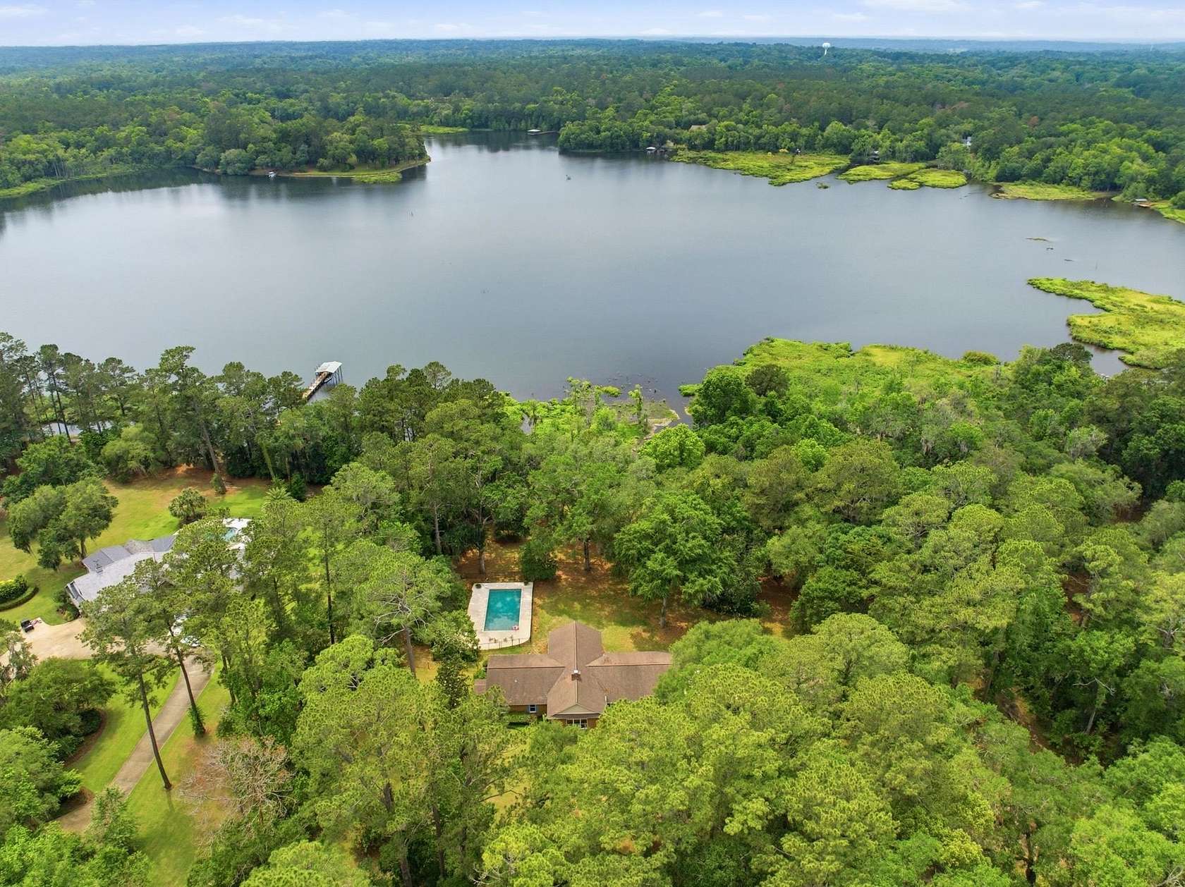 8.3 Acres of Land with Home for Sale in Tallahassee, Florida