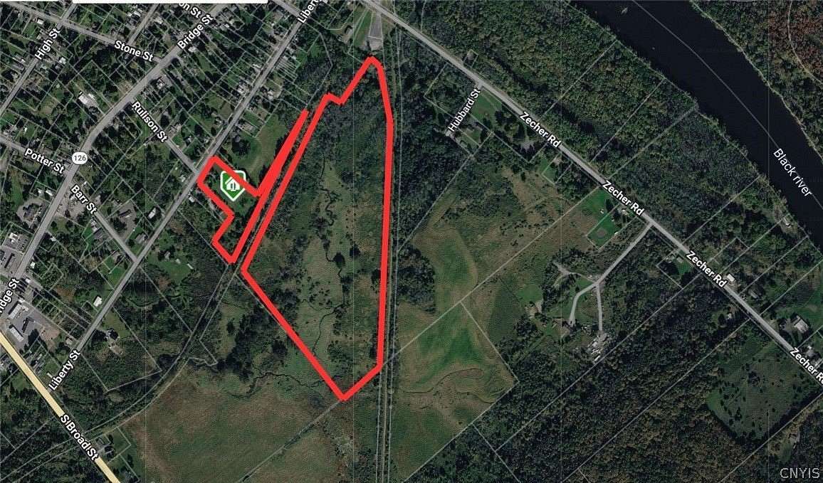 37.4 Acres of Recreational Land with Home for Sale in Carthage, New York