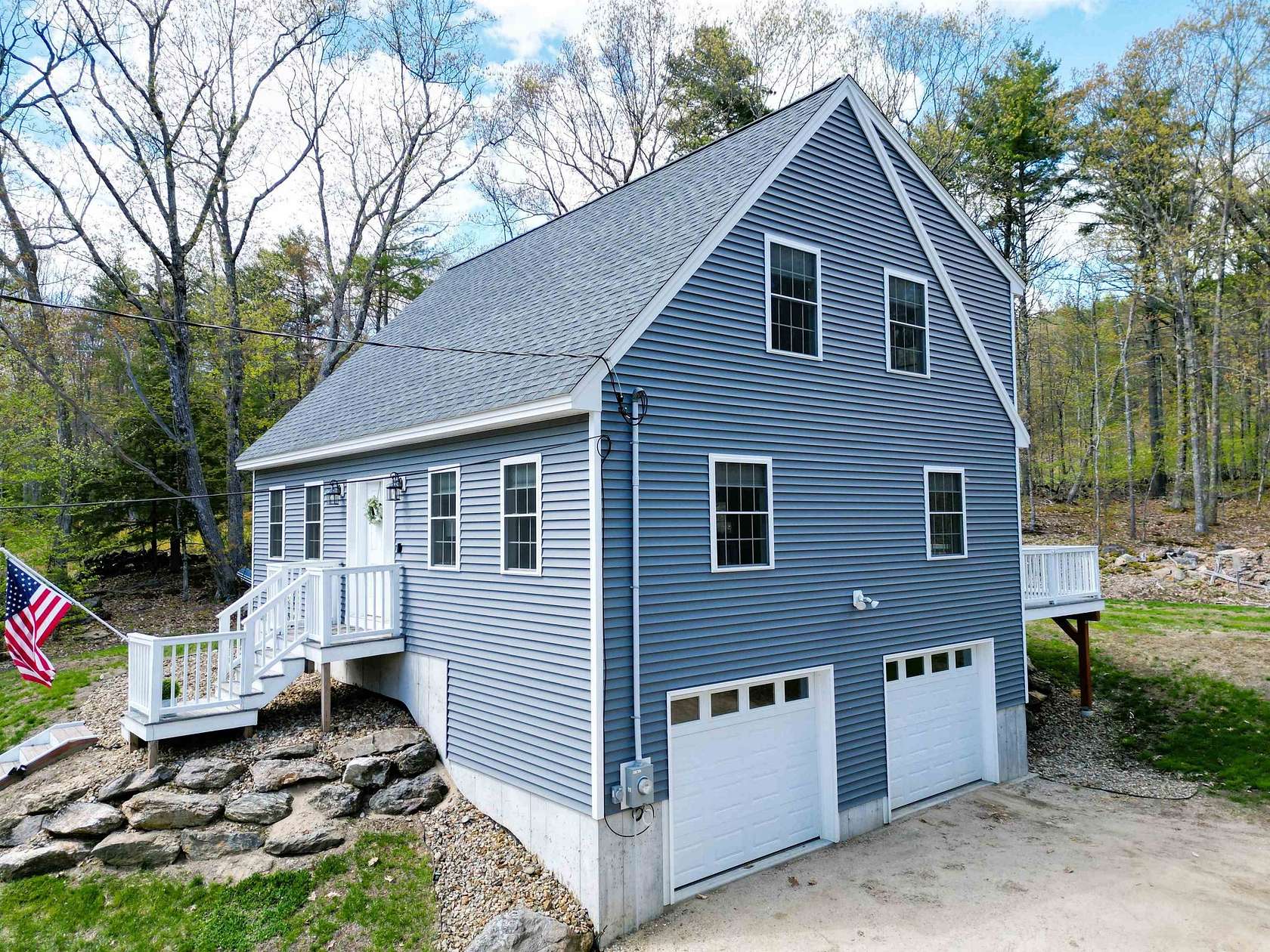 2 Acres of Land with Home for Sale in Milton, New Hampshire