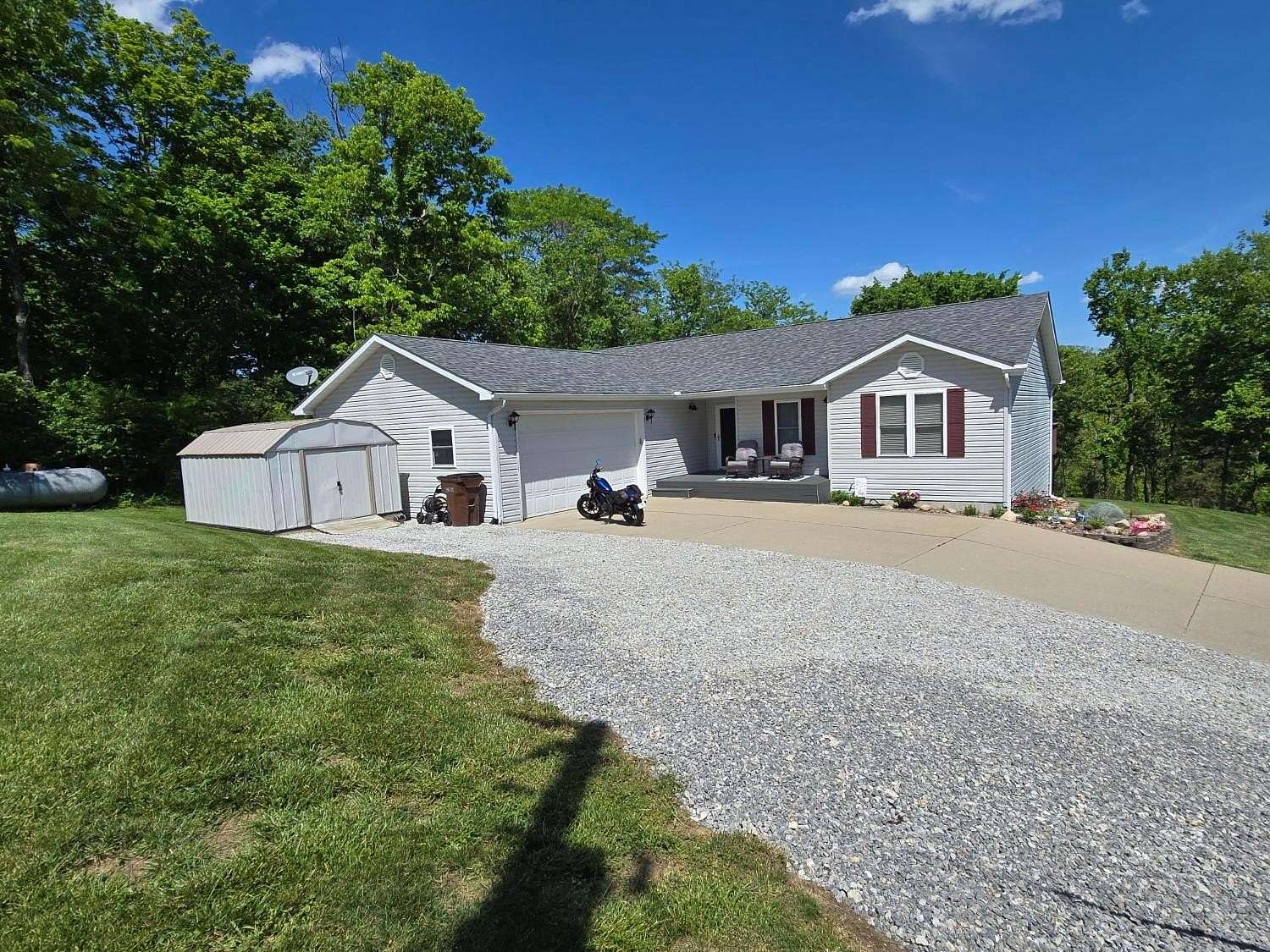 3.15 Acres of Land with Home for Sale in Rising Sun, Indiana