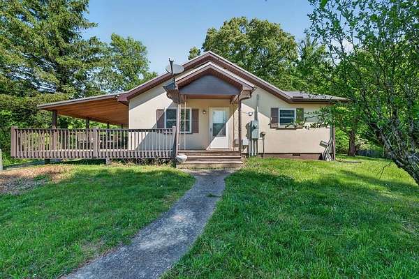 3.65 Acres of Land with Home for Sale in Franklin, North Carolina
