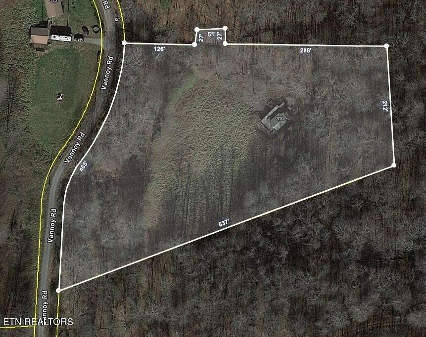 5 Acres of Residential Land for Sale in Tazewell, Tennessee