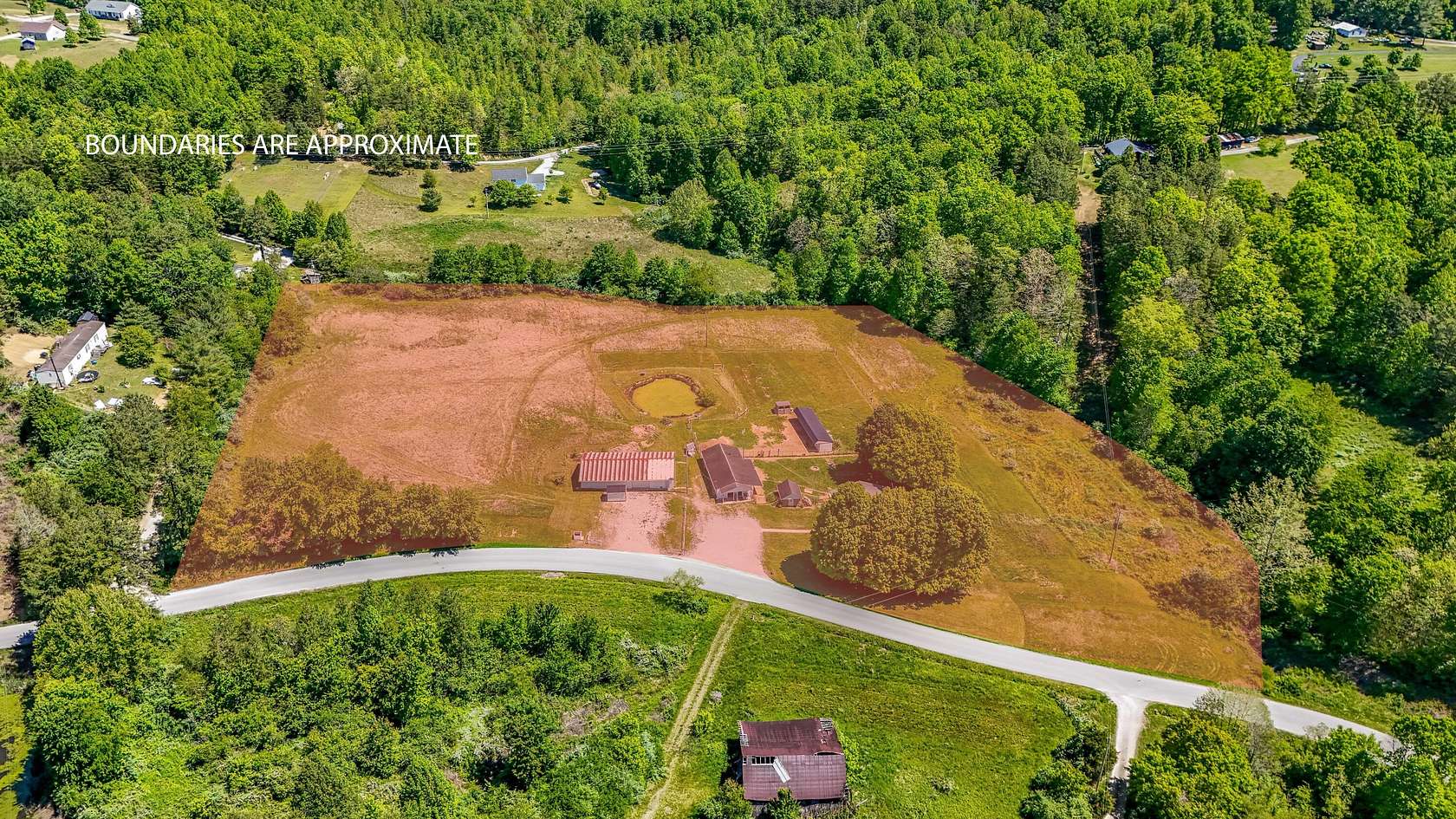 7 Acres of Land with Home for Sale in McKee, Kentucky