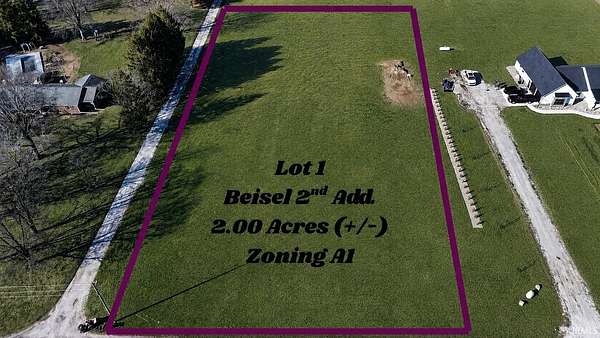 2 Acres of Residential Land for Sale in Rossville, Indiana