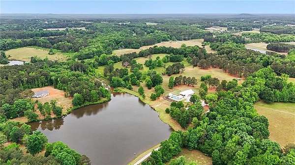 85 Acres of Land with Home for Sale in Social Circle, Georgia